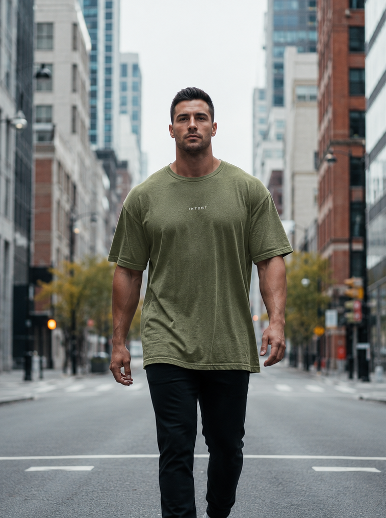 Unisex Oversized Snow Wash T-Shirt